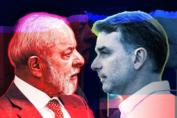 Pesquisa BTG/Nexus aponta Lula à frente de Flávio Bolsonaro no primeiro e no segundo turno